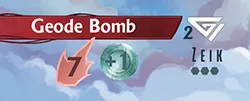 Geode Bomb